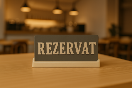 Produse HONOS - Semn "Rezervat"
