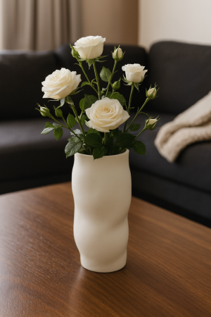 Produse HONOS - Vază Modernă cu Linii Organice