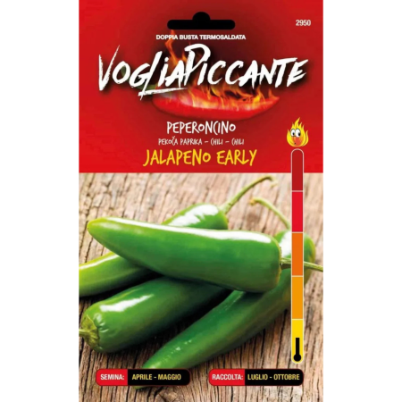 Seminte - Seminte de ardei iute Jalapeno timpuriu - ardei mexican pentru muraturi si umplut