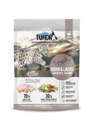 HRANA USCATA - Tundra Cat Kitten Salmon & Chicken 272g (Somon & Pui) Hrana Premium Pisici