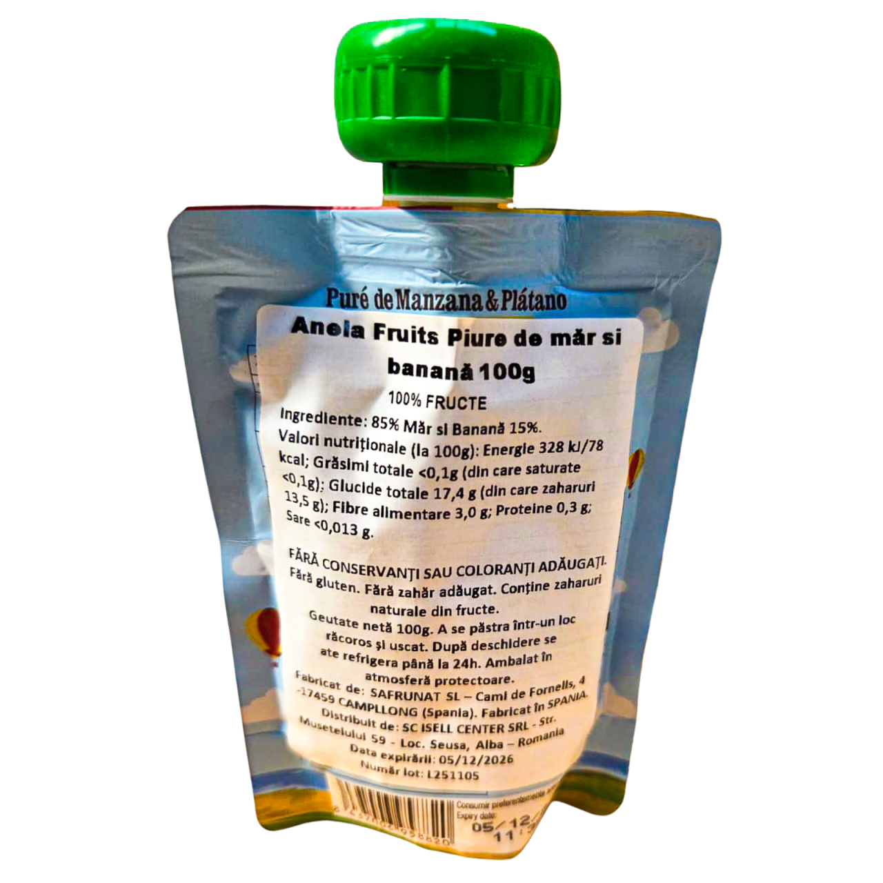 ДЕСЕРТ HOP 100 Г ЯБЪЛКА–БАНАН [2]