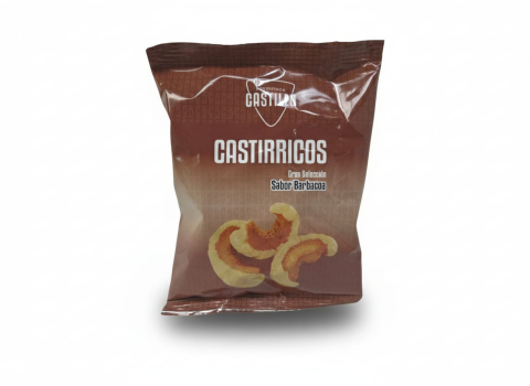 Снакс - СВИНСКИ КОЖИ СЪС СЛАНИНА 50 Г КАСТИРИКОС BBQ