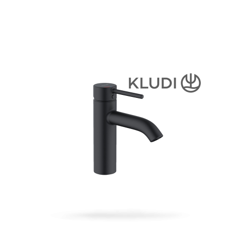 Baterii baie - Baterie lavoar KLUDI BOZZ EcoPlus Negru Mat 381983976