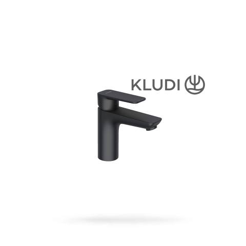 Baterii baie - Baterie lavoar Kludi Pure&Style Negru Mat 402923975