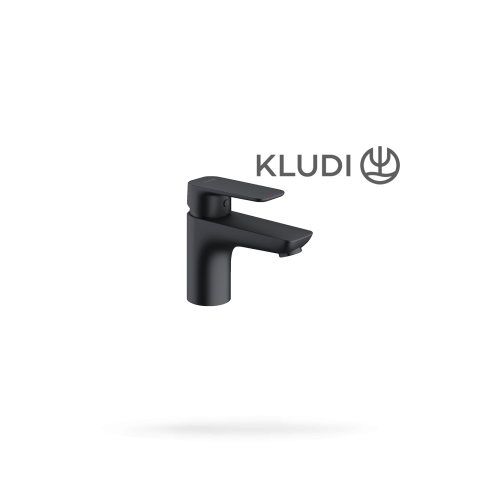 Baterii baie - Baterie lavoar Kludi Pure&Style Negru Mat 400283975