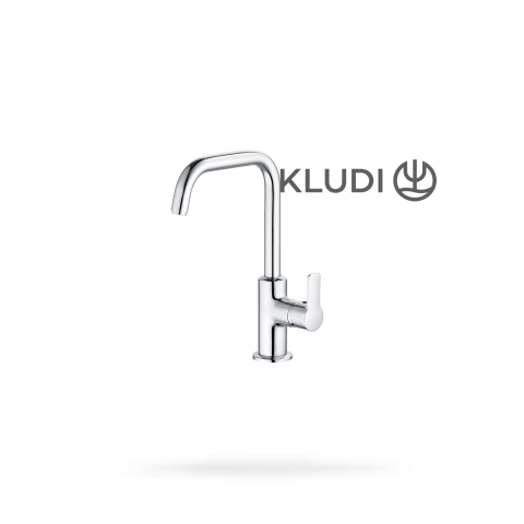 Baterii baie - Baterie lavoar Kludi Pure&Easy Crom Inalta