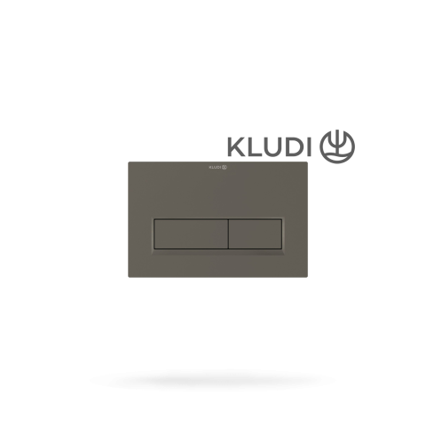 Sanitare - Clapeta actionare WC KLUDI Unifix - Bronz Mat Periat, dubla comanda