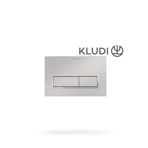 Sanitare - Clapeta actionare WC KLUDI Unifix - Crom Lucios, dubla comanda