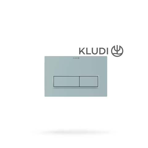 Sanitare - Clapeta actionare WC KLUDI Unifix - Mat Dove, dubla comanda