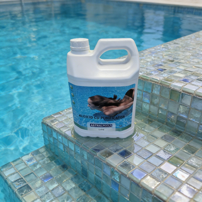 Algicid (antialge) cu efect de limpezire AstralPool 5L – Tratament alge piscine – Cod 11414 [4]