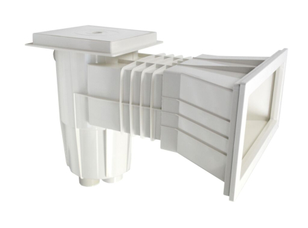 Skimmere - Skimmer AstralPool Liner 15.0 Litri - Deschidere Frontală Largă - Lungime Încastrare Standard - Capac Pătrat