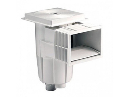 Skimmere - Skimmer AstralPool Beton 15 Litri - Deschidere Frontală Îngustă - Lungime Încastrare Scurtă - Capac Pătrat