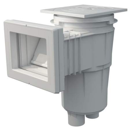 Skimmere - Skimmer AstralPool Liner 17.5 Litri - Deschidere Frontală Îngustă - Lungime Încastrare Scurtă - Inel Extensie