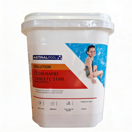 Tablete Clor Șoc AstralPool 30g - Dezinfecție Rapidă - Găleată 5kg 75157 [2]