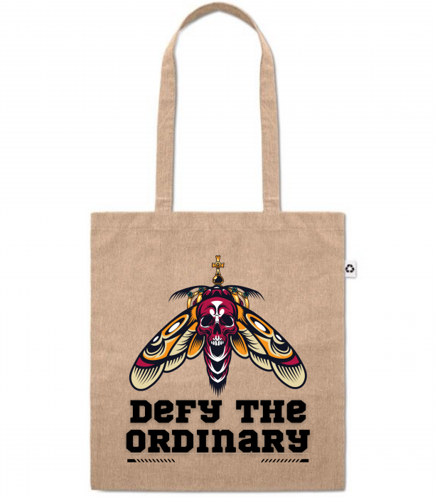 Sacoșă personalizabilă Smiley Ink din bumbac natural, multe culori și modele [2]