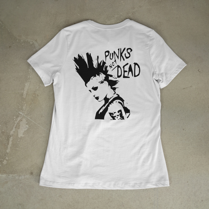 tricou punk's not dead negru bumbac hypewear [2]
