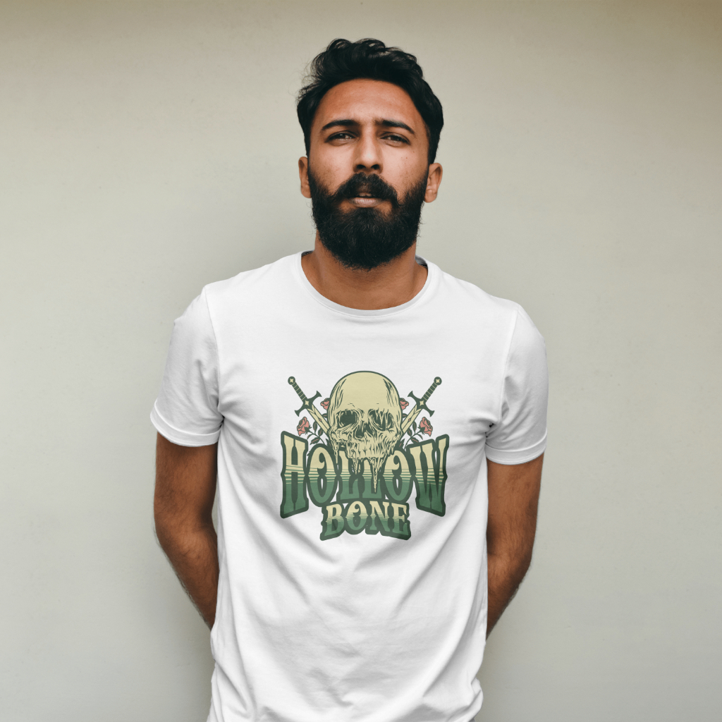 Tricou HOLLOW BONE | Design Alternativ Craniu Topit | Hypewear România [1]