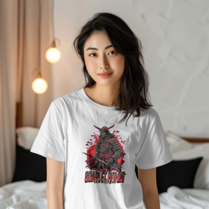 Tricou Scarlet Ronin – Samurai Urban Roșu | Hypewear.ro [2]