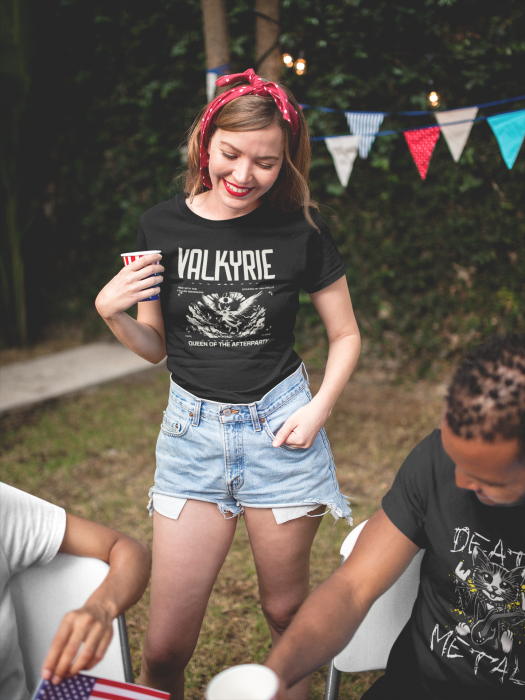 Tricou VALKYRIE – Queen of the Afterparty | Tricouri Valkyrie Femei Hypewear [2]