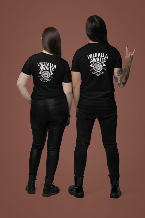 tricou-viking-blood-warrior-heart-femeie-razboinic-nordic [2]