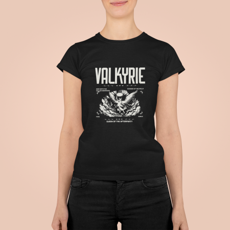 Tricouri Stare de Spirit – Poartă ce simți, exprimă ce gândești | Hypewear.ro - Tricou VALKYRIE – Queen of the Afterparty | Tricouri Valkyrie Femei Hypewear