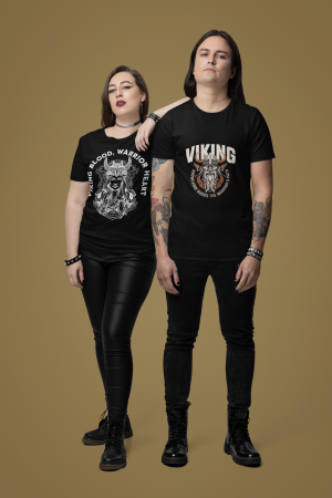 tricou viking knowledge guides the warrior’s path hypewear [1]