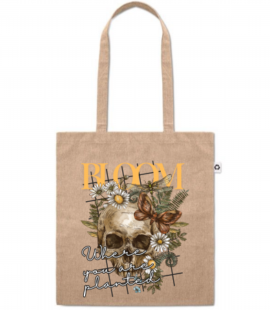 Sacoșe bumbac colorate și personalizabile – 100% naturale | Hypewear.ro - Sacoșă personalizabilă Smiley Ink din bumbac natural, multe culori și modele