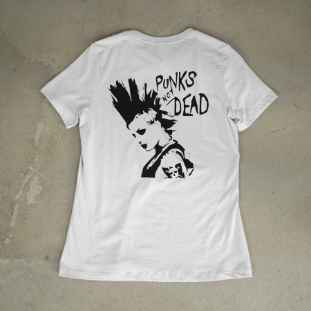 tricou punk's not dead negru bumbac hypewear [1]