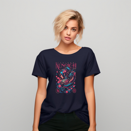 Tricou Kunoichi – Ninja Femeie & Stil Japonez Urban | Hypewear.ro [1]