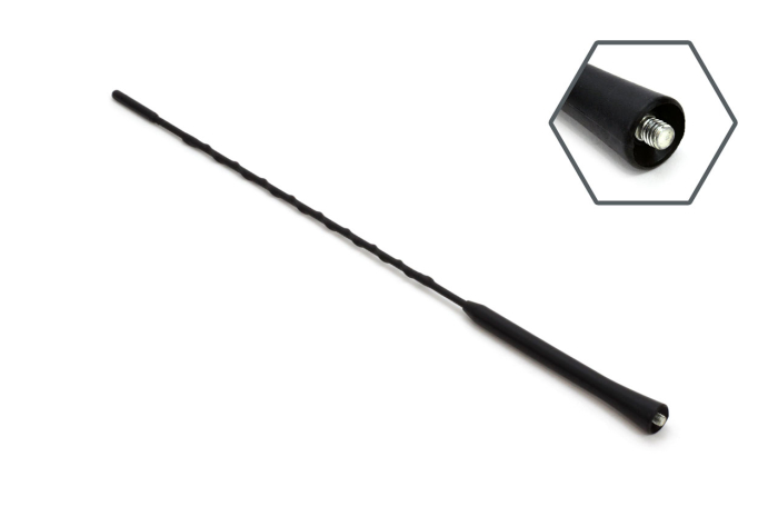 Antena radio auto universala 40 cm 6 mm ANTM08 [2]