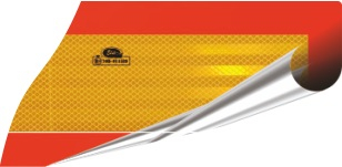 Autocolant reflectorizant pentru camioane 2 buc [2]