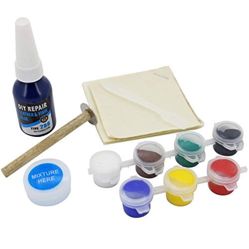 Kit reparatie piele naturala sau sintetica pentru tapiterii auto [2]