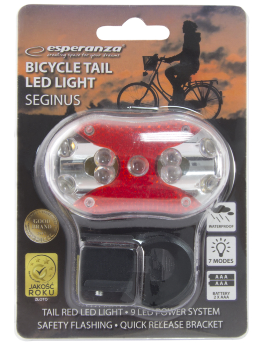 Lampa Spate LED pentru bicicleta SEGINUS EOT010 [2]