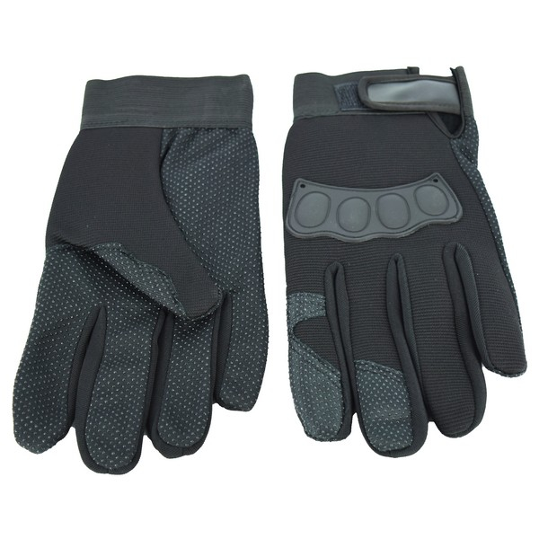 Manusi cu elemente de protectie, cu destinatie Moto, ATV, SSV, QUAD, culoare Neagra [2]
