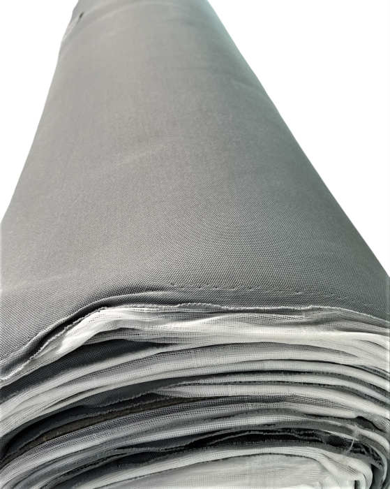 Material pentru reconditionare plafon auto, material textil cu spate buretat, culoare Gri Deschis, dimensiune 2m x 1,50m [2]