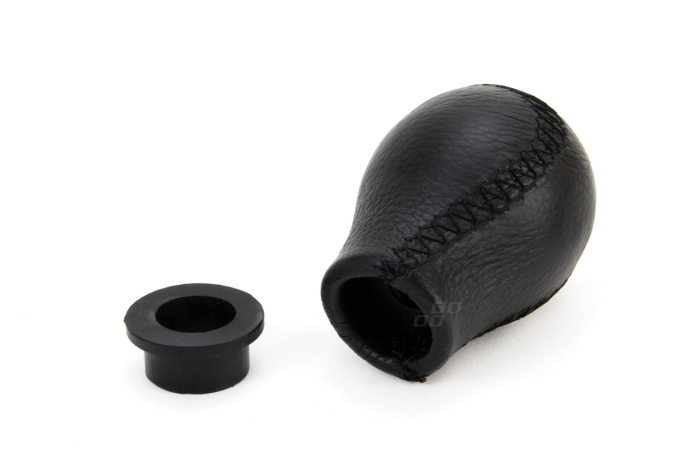 Nuca schimbator de viteza din piele, cusatura neagra - 01755 [2]