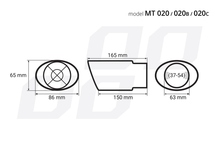 Ornament toba esapament din otel inoxidabil MT 020C [2]