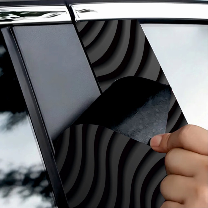 Set 2 stickere decorative pentru stalpii usilor, print autoadeziv de inalta rezolutie, dimensine 2 buc x 50 x 22 cm , cod: AVX-SSU-07 [2]