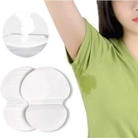 Accesorii Casa - 5 x Seturi tampoane anti-transpiratie, culoare Alba