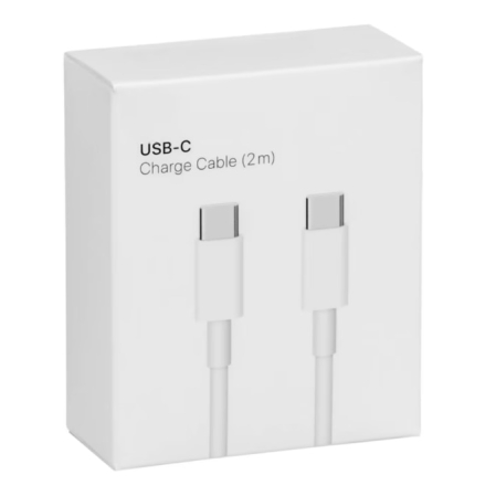 Toate produsele - Cablu incarcare si date, incarcare rapida, 2M, Alb, USB-C -- USB-C, compatibil Iphone, Samsung, Huawei, Xiaomi, Oppo, tablete