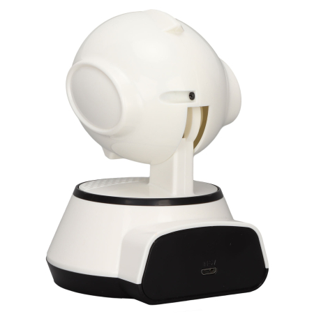 Cameră de securitate inteligentă WiFi pentru interior, monitor audio 2 căi, pentru bebeluși și animale de companie, fără fir, priza UE 100-240V [5]