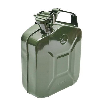 Accesorii Autoturisme - Canistra din metal pentru combustibil, capacitate 5l, culoare verde