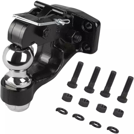 Tuning Auto - Cupla de remorcare cu bolt, bila si siguranta, greutate maxima 2700 Kg