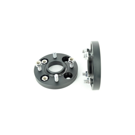 Distantier janta auto, dimensiune  4x108, grosime 20mm, prezoane incluse, culoare neagra [1]