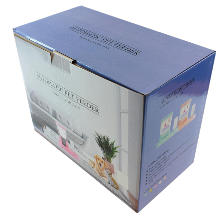 Distribuitor de alimente si apa pentru animale, 2in1, culoare Alba [1]