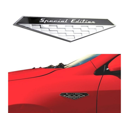 Emblema auto SPECIAL EDITION (reliefata 3D) - cu banda adeziva [1]