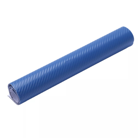 Folie colantare auto Carbon 3D - Albastru (3m x 1,27m) [1]