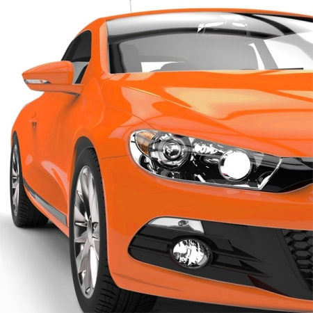 Accesorii Autoturisme - Folie colantare auto ORACAL - ORANGE 034, finisaj Lucios, dimensiune 3,0m x 1,26m