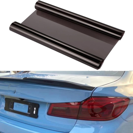 Accesorii Autoturisme - Folie protectie faruri / stopuri auto - Fumuriu Deschis (pret/m liniar)