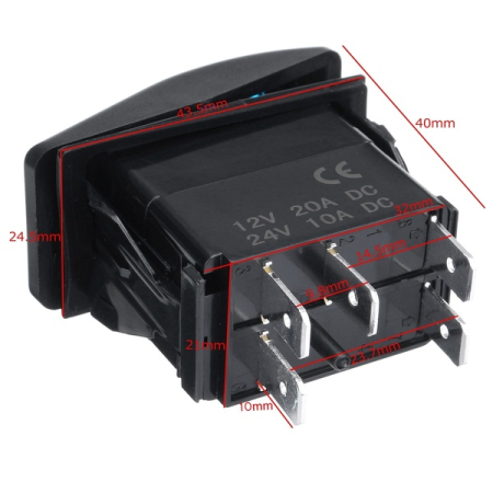 Intrerupator â€REVERSE CAMERAâ€ pentru Off-Road, ATV, SSV, QUAD [1]
